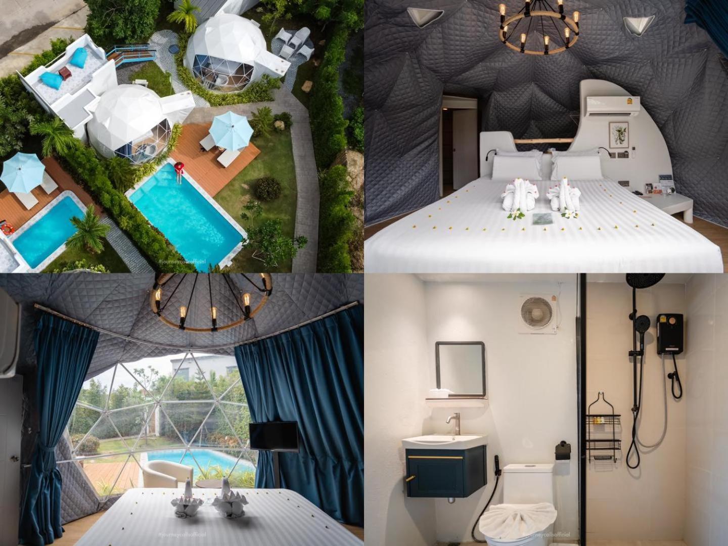 ル リゾート アンド ヴィラズ【SHA Extra+認定】 Rawai エクステリア 写真 The interior of a bubble hotel